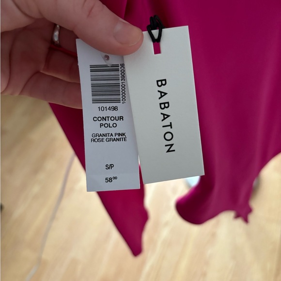 Aritzia Contour Polo Long Sleeve Top - Picture 2 of 2